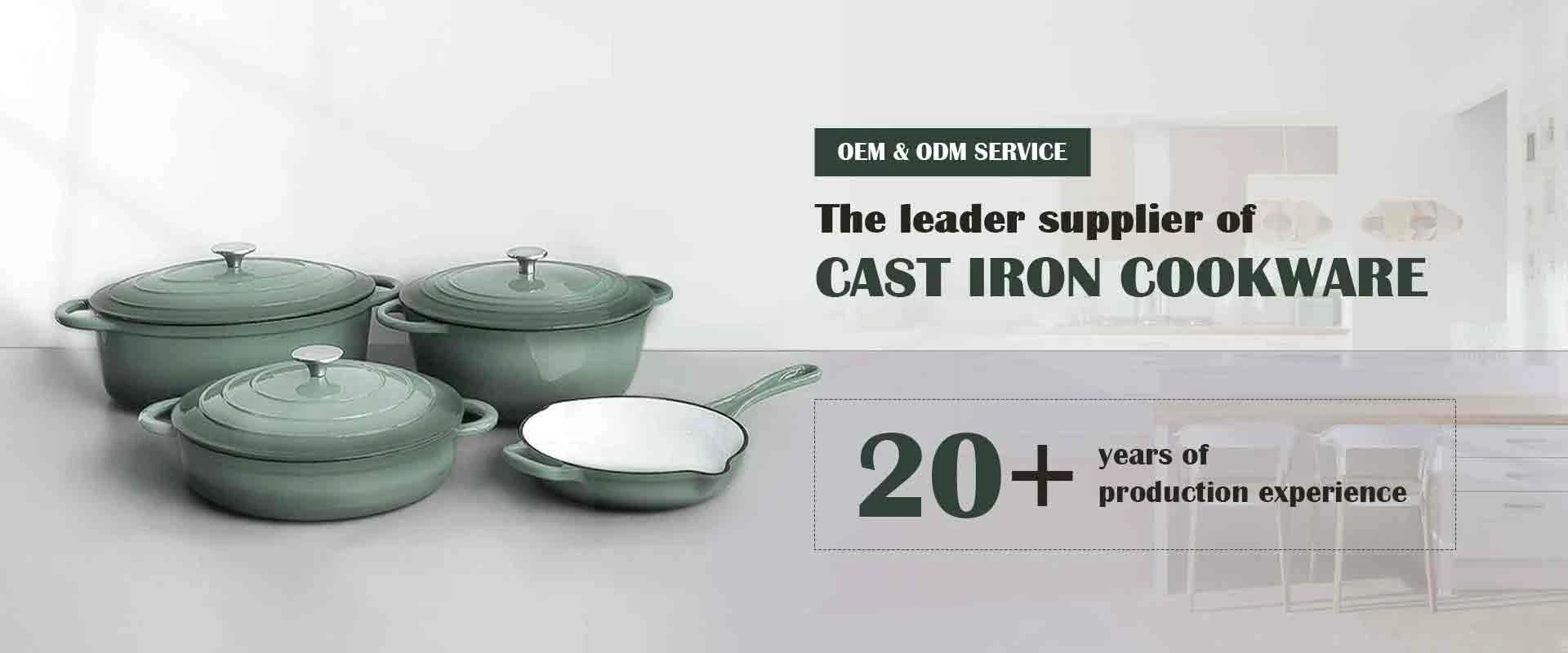 square cast iron pan with lid