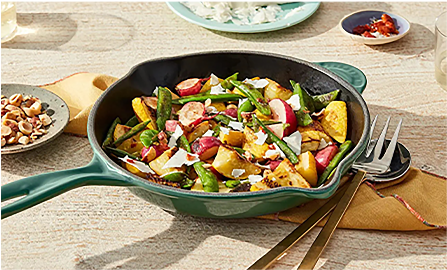 dutch oven with skillet lid