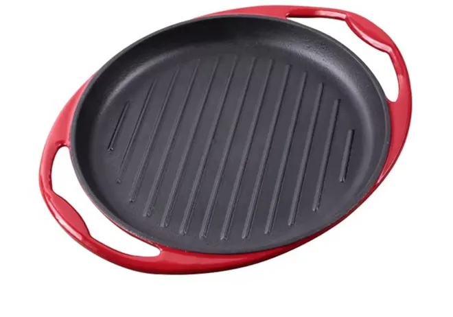 enamel pots and pans