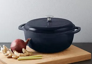 pumpkin shape dutch oven