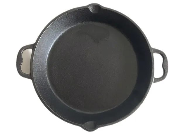 storing cast iron for camping