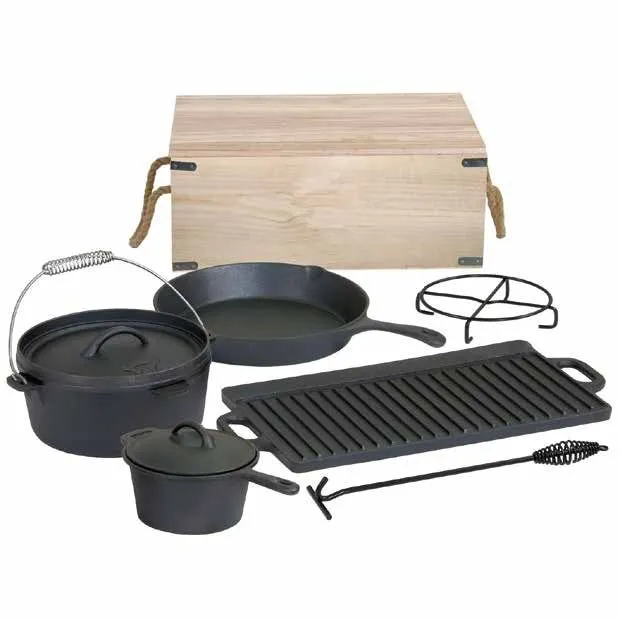 light blue dutch oven