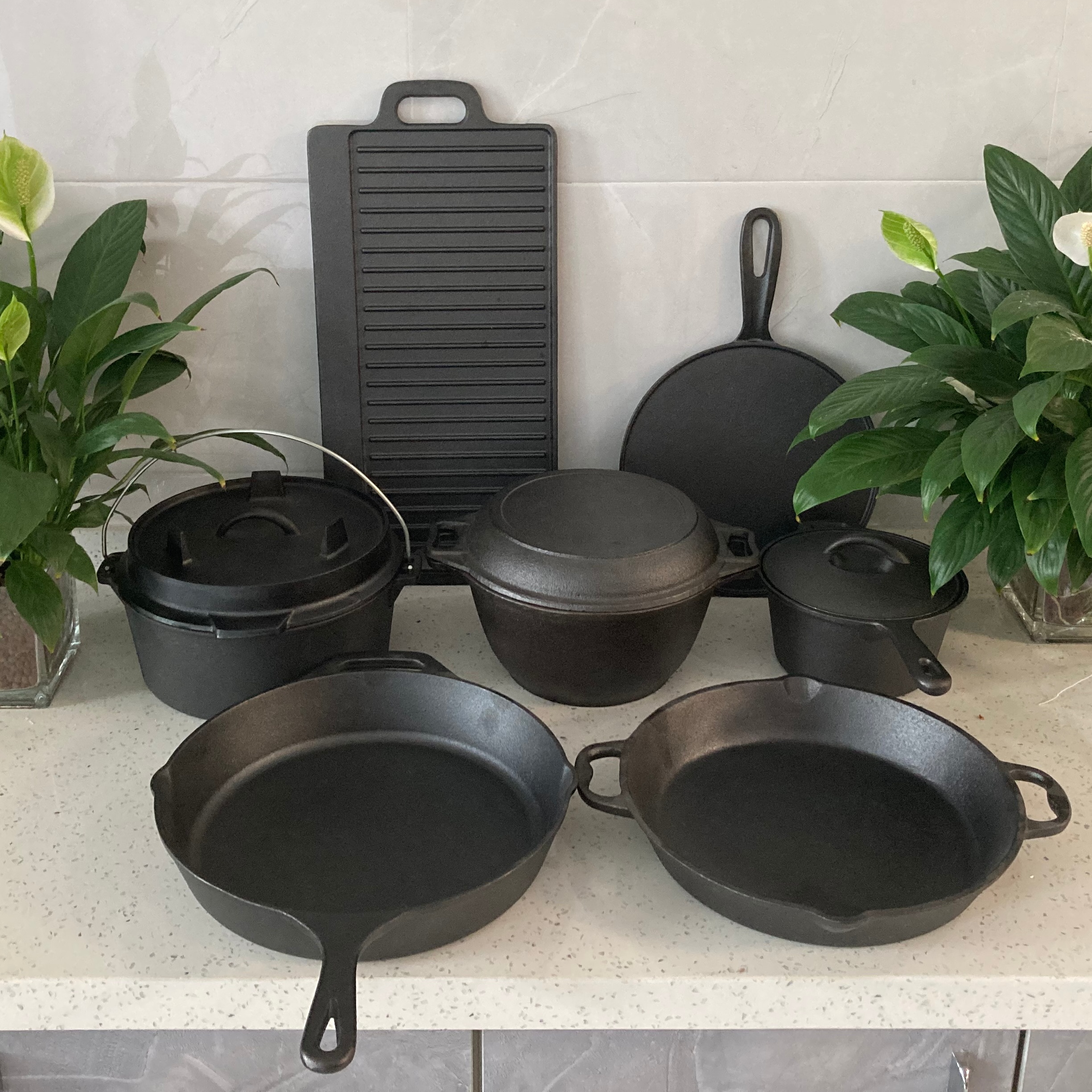 three legged cast iron pot
