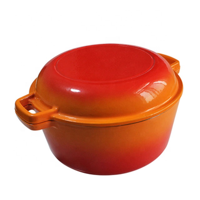 double handled skillet