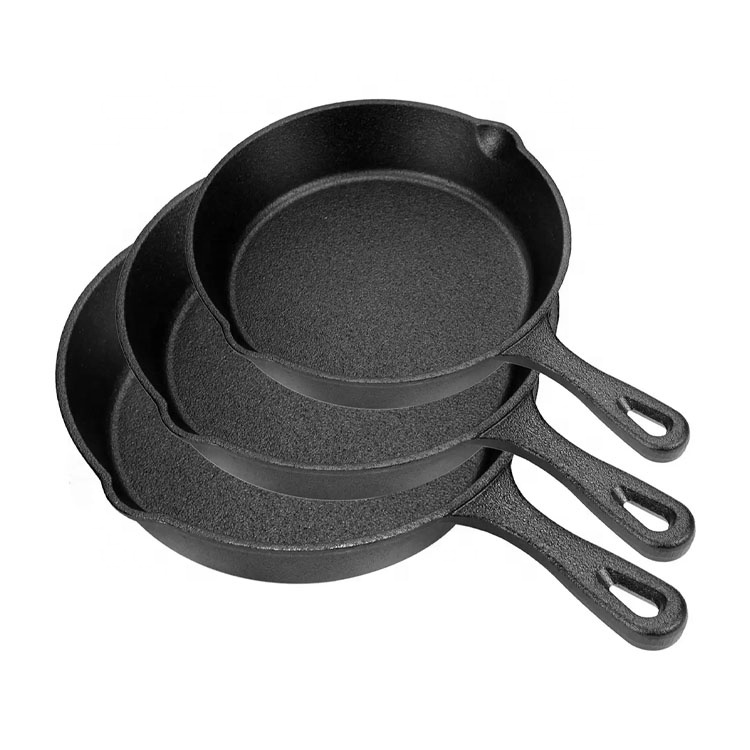 large cast iron griddle round
