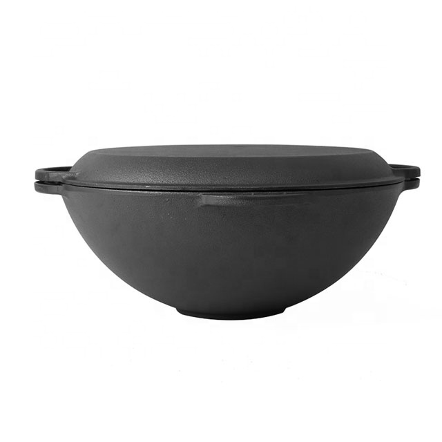 enamel pan with lid